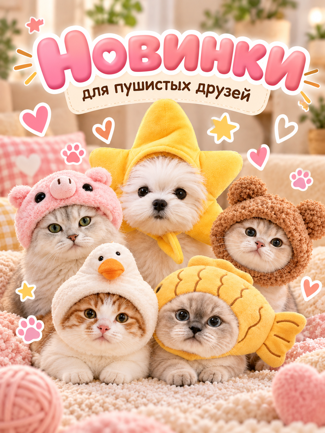 Костюмы для самых пушистых!🐾