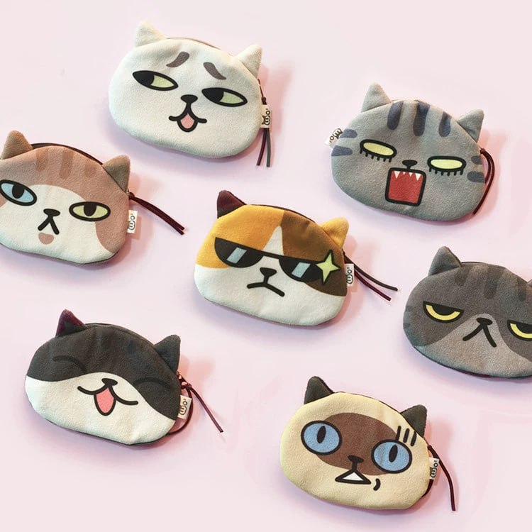 Кошелек для монет Котики